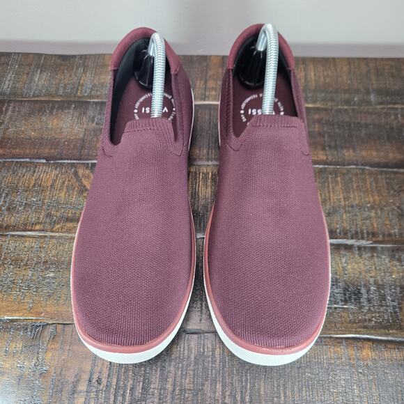Vessi Boardwalk Slip On Mens Size 10 Waterproof Shoes Sneakers Mahogany Red main image 7